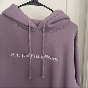 Spiritual Health Matters Embroidered Hoodie